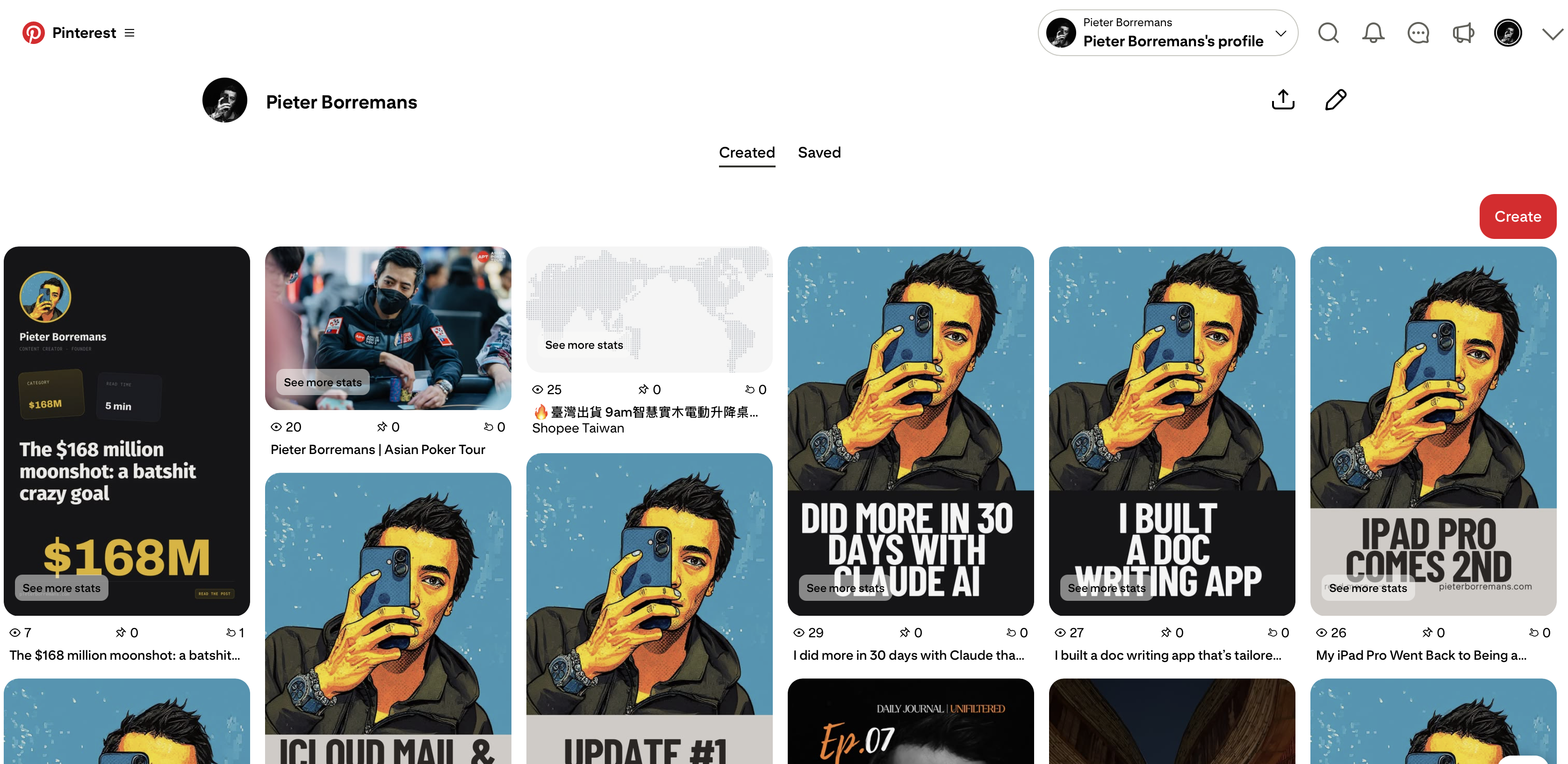 Pieter borremans pinterest official profile