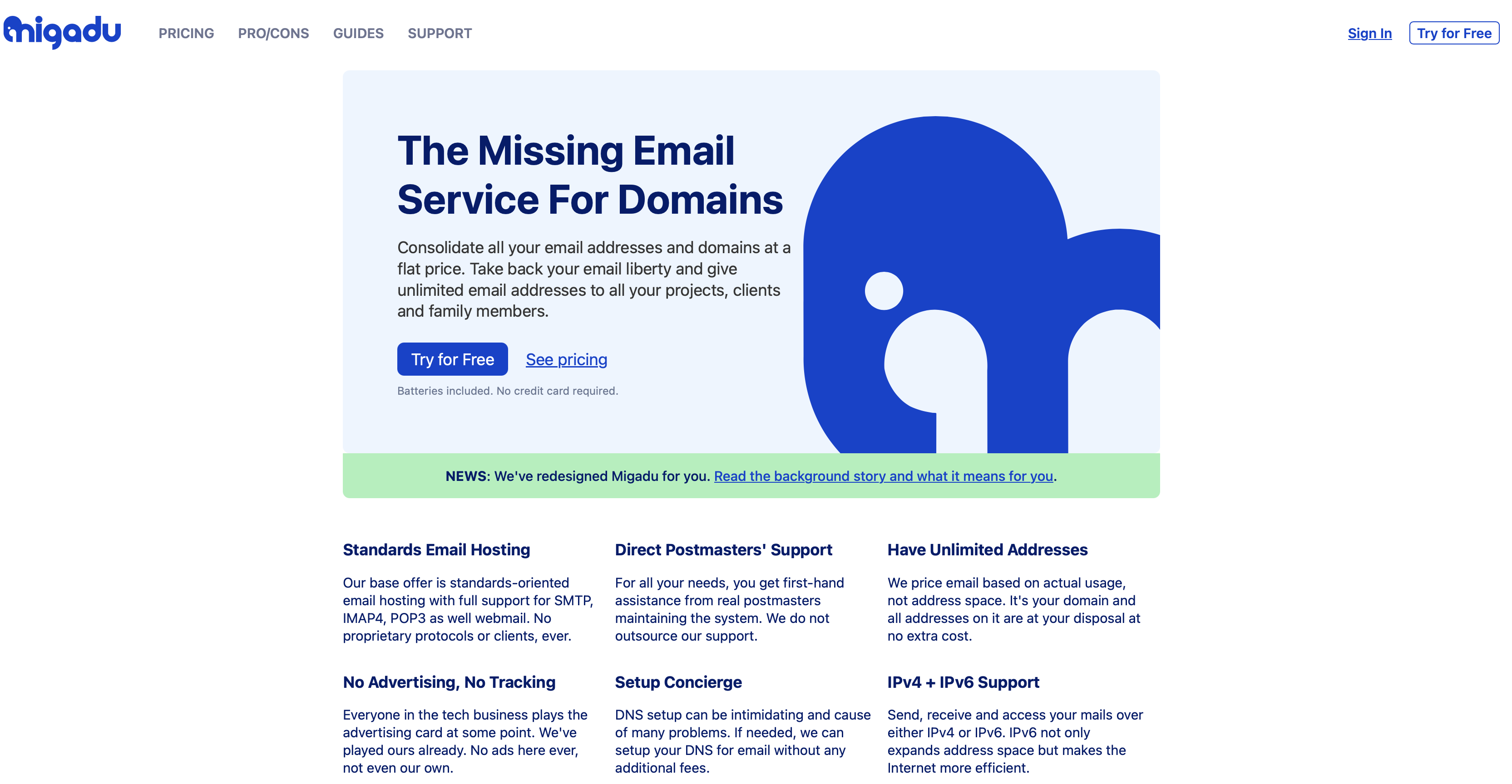 Migadu email