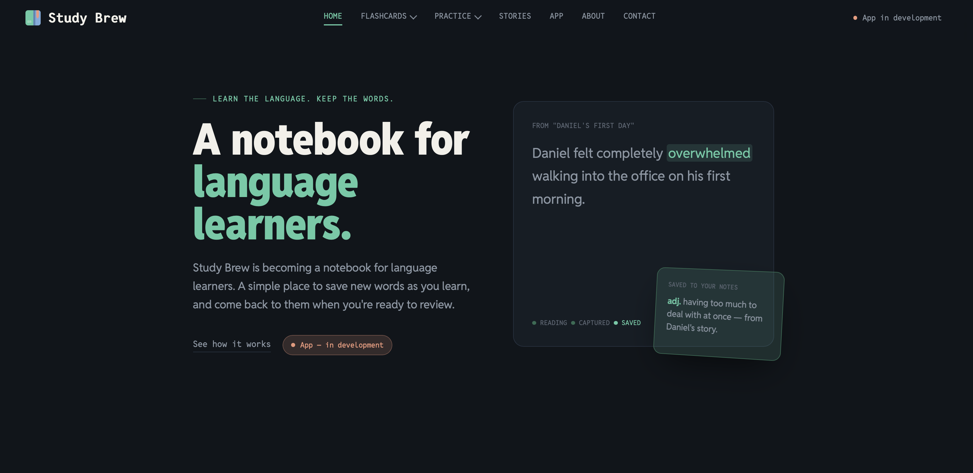 Study brew website