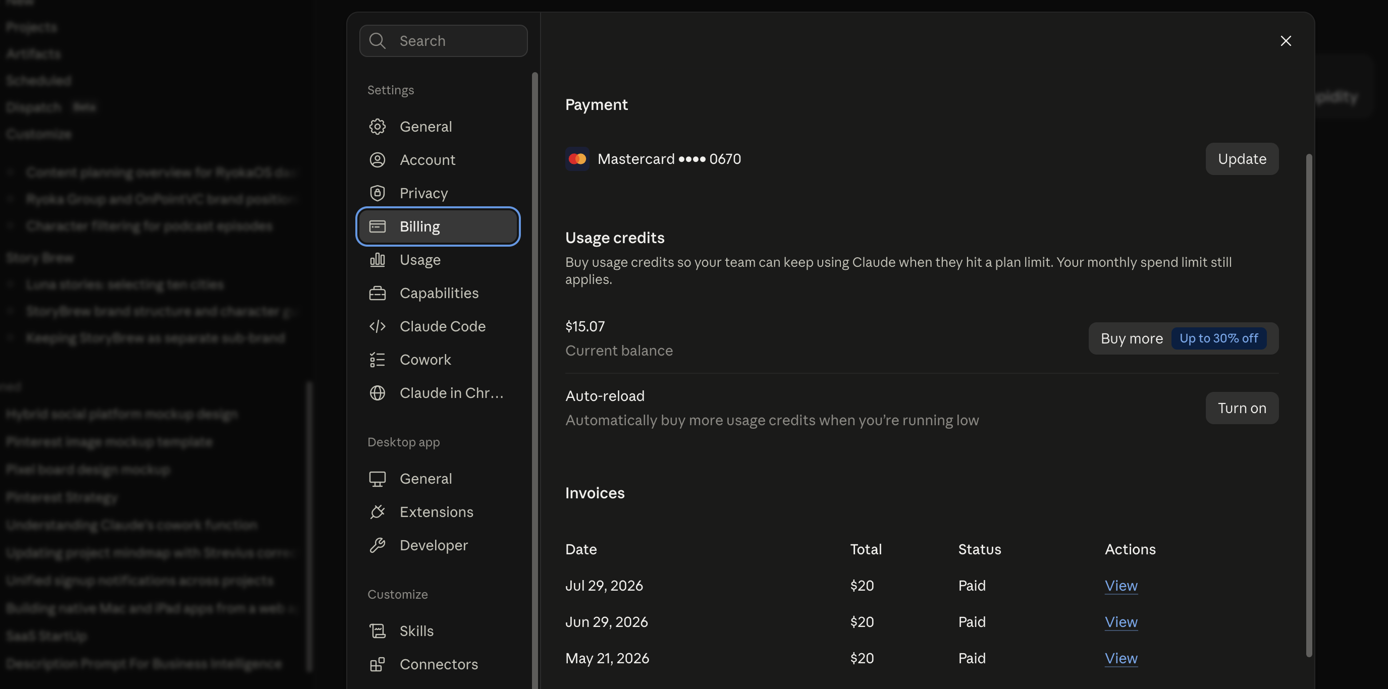 Claude subscription and billing canceling