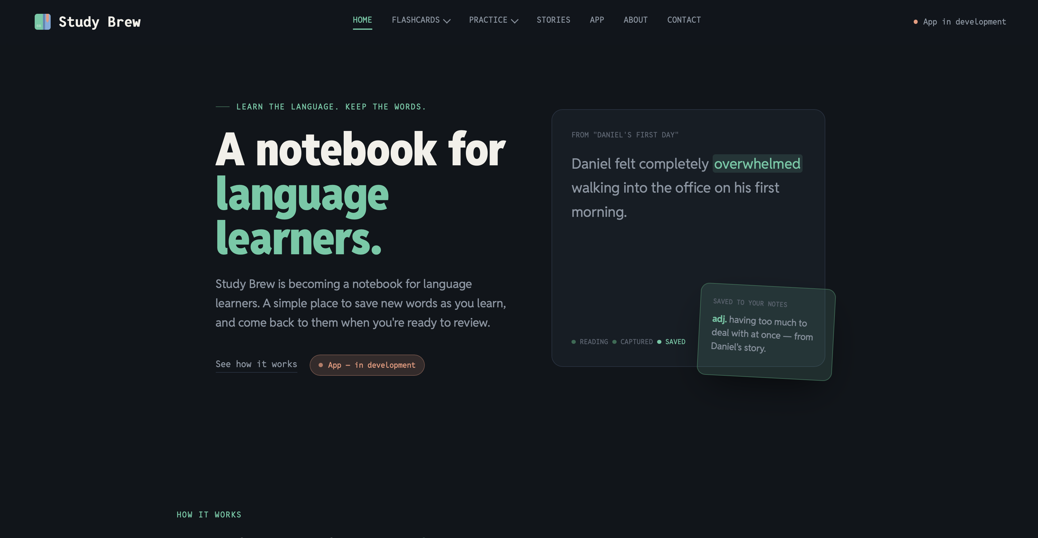 SB homepage now