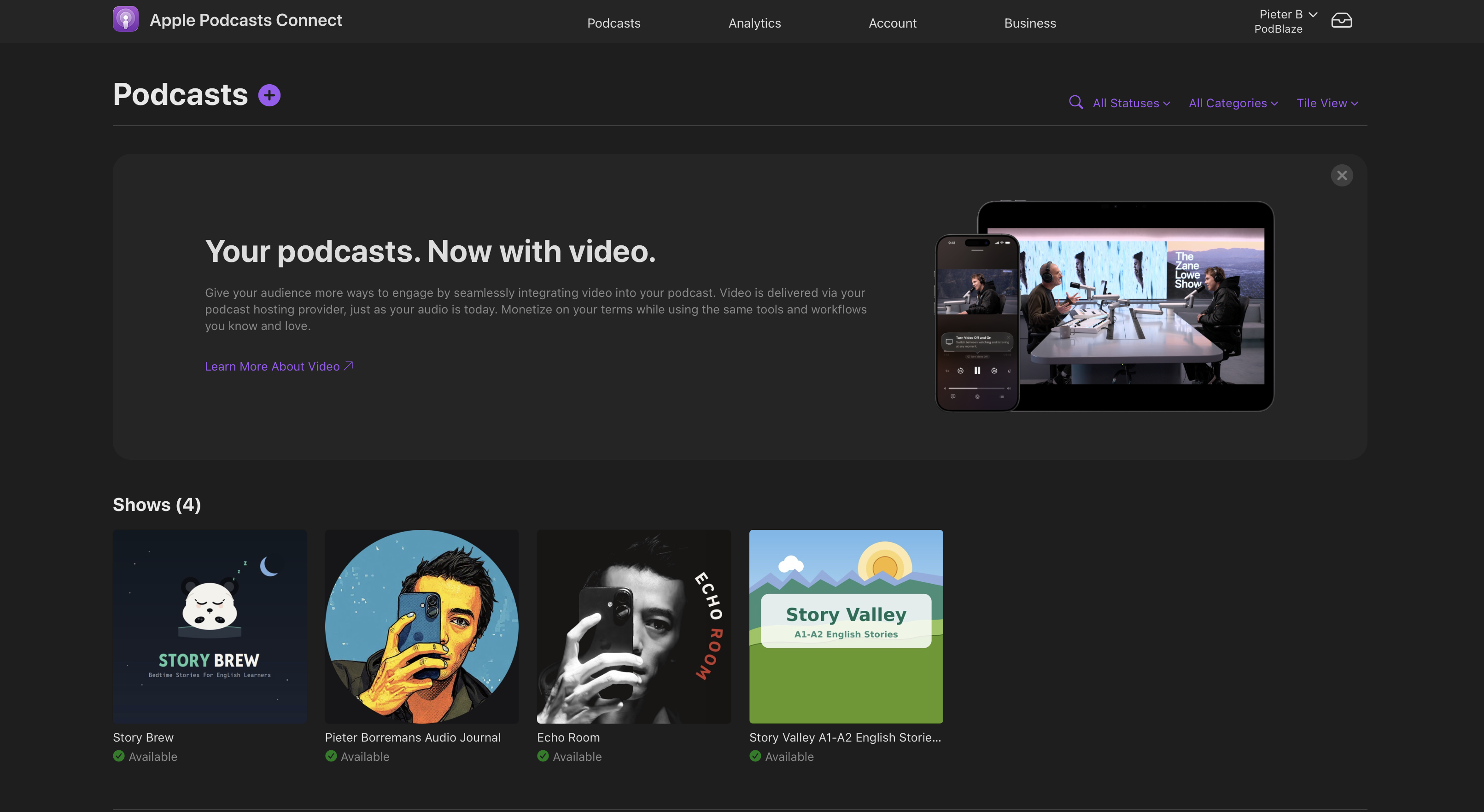 Apple podcasts