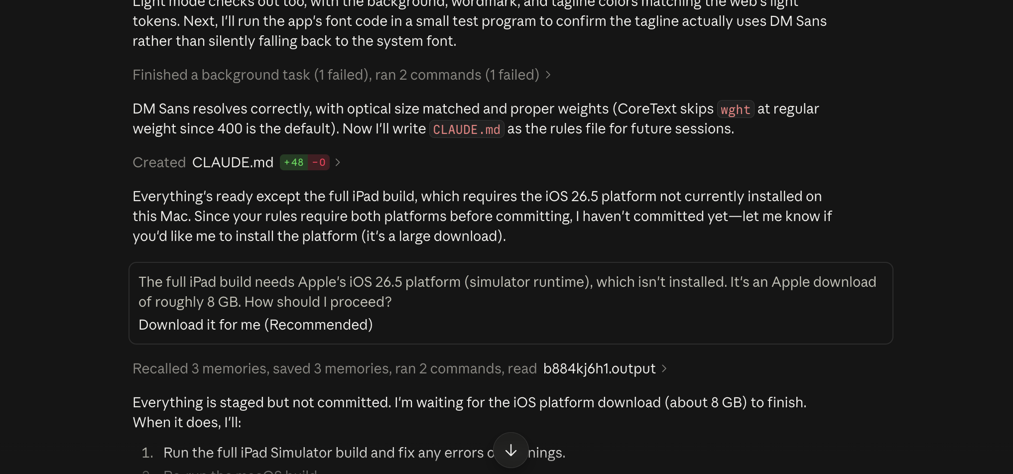 Claude Mac app iOS ipad approval