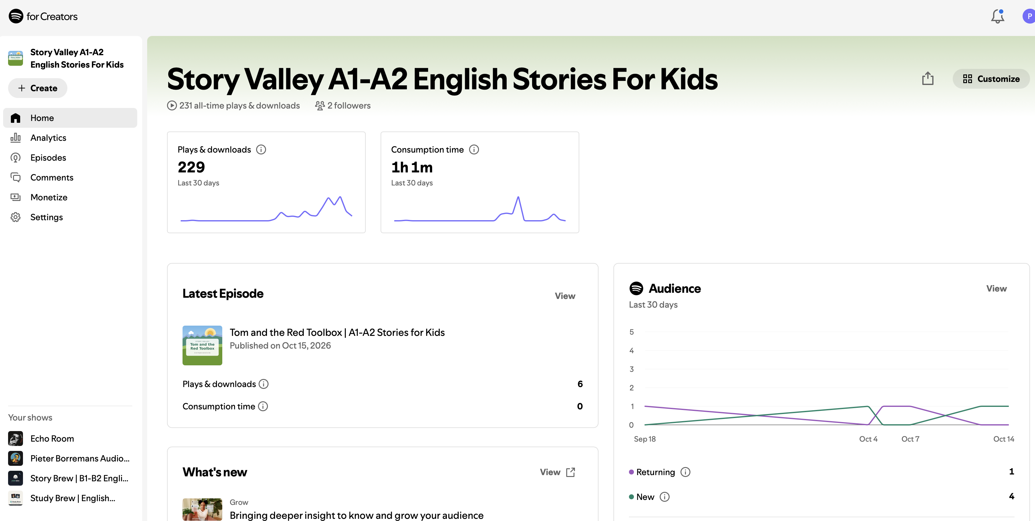 Spotify Creators Story Valley